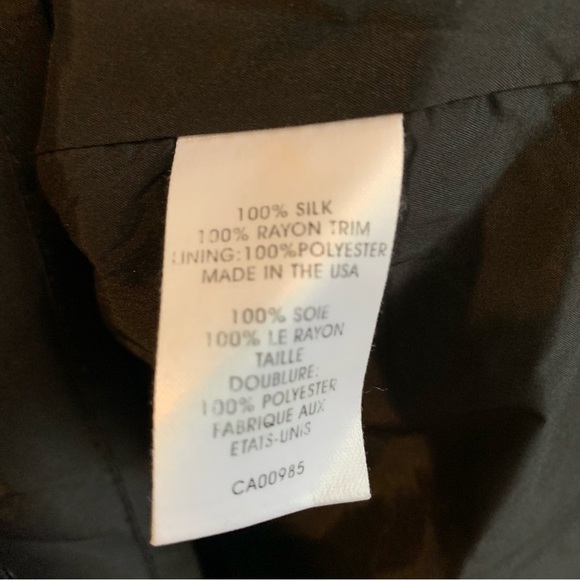 Nanette Lepore Black Silk Sequin Sleeveless Shift Mini Dress Size 8 - Picture 9 of 10